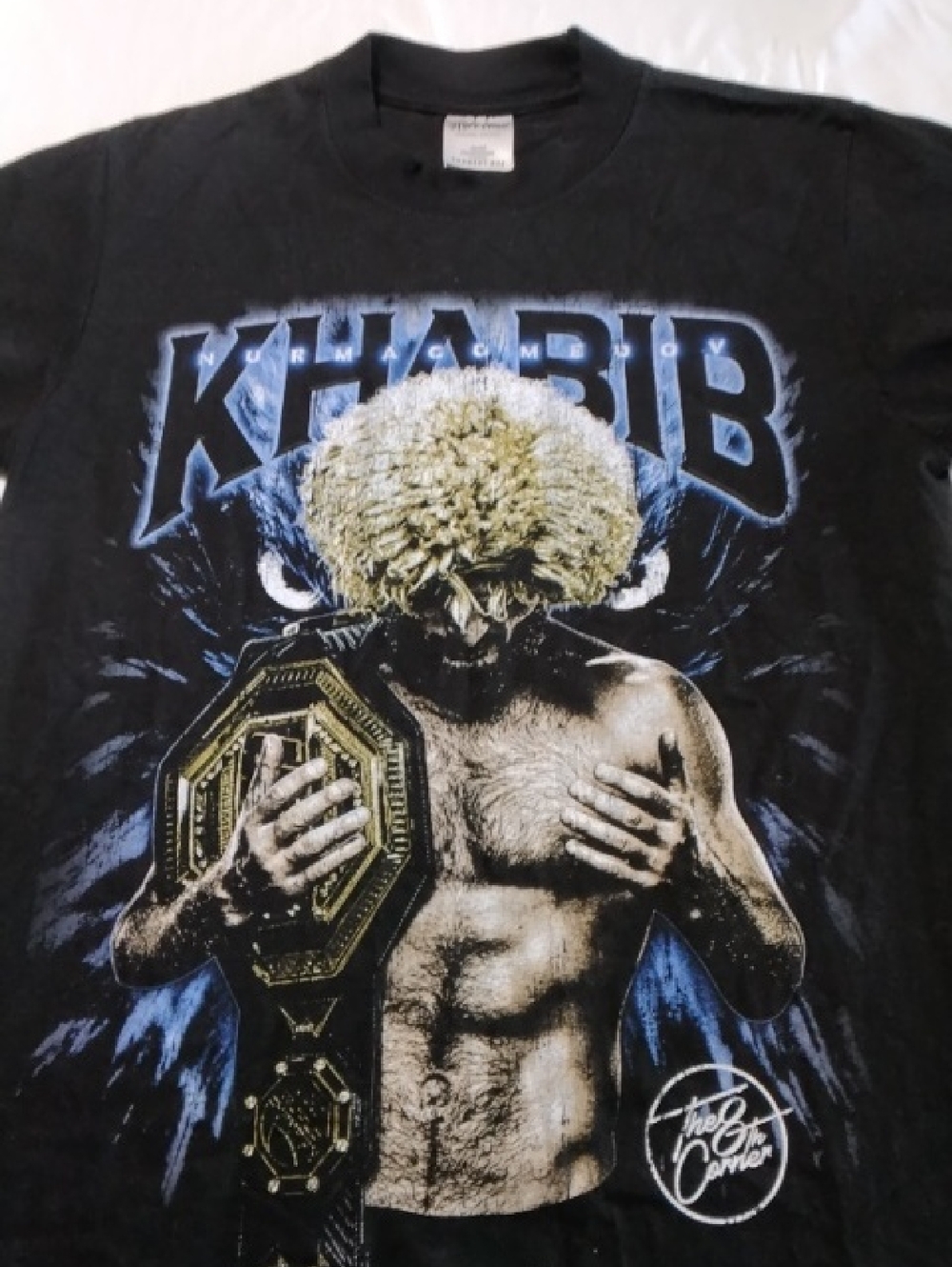UFC Champ Khabib Nurmagomedov Black T-Shirt , S , $27